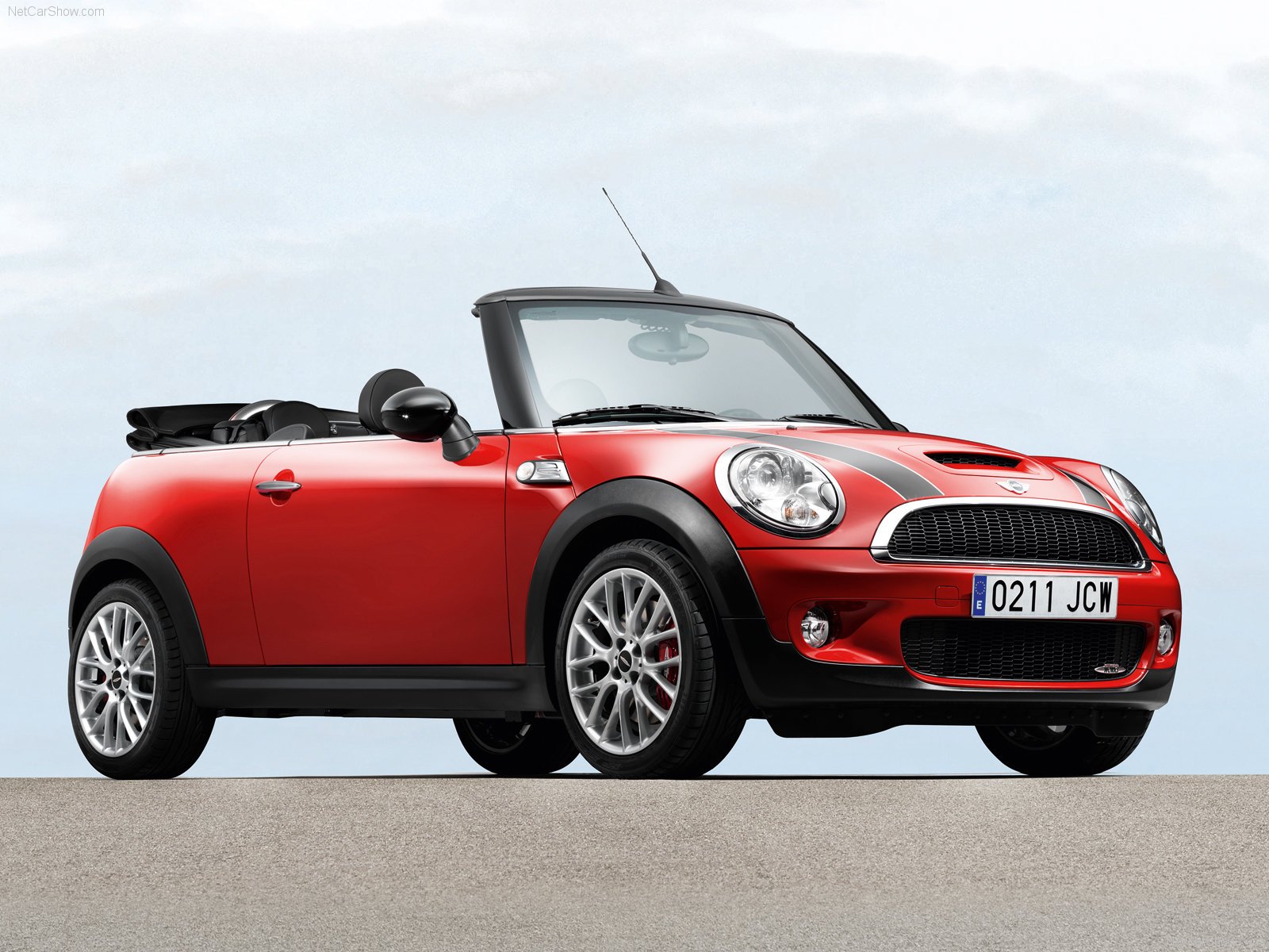 mini, John, Cooper, Works, Convertible, Cars, 2010 Wallpaper