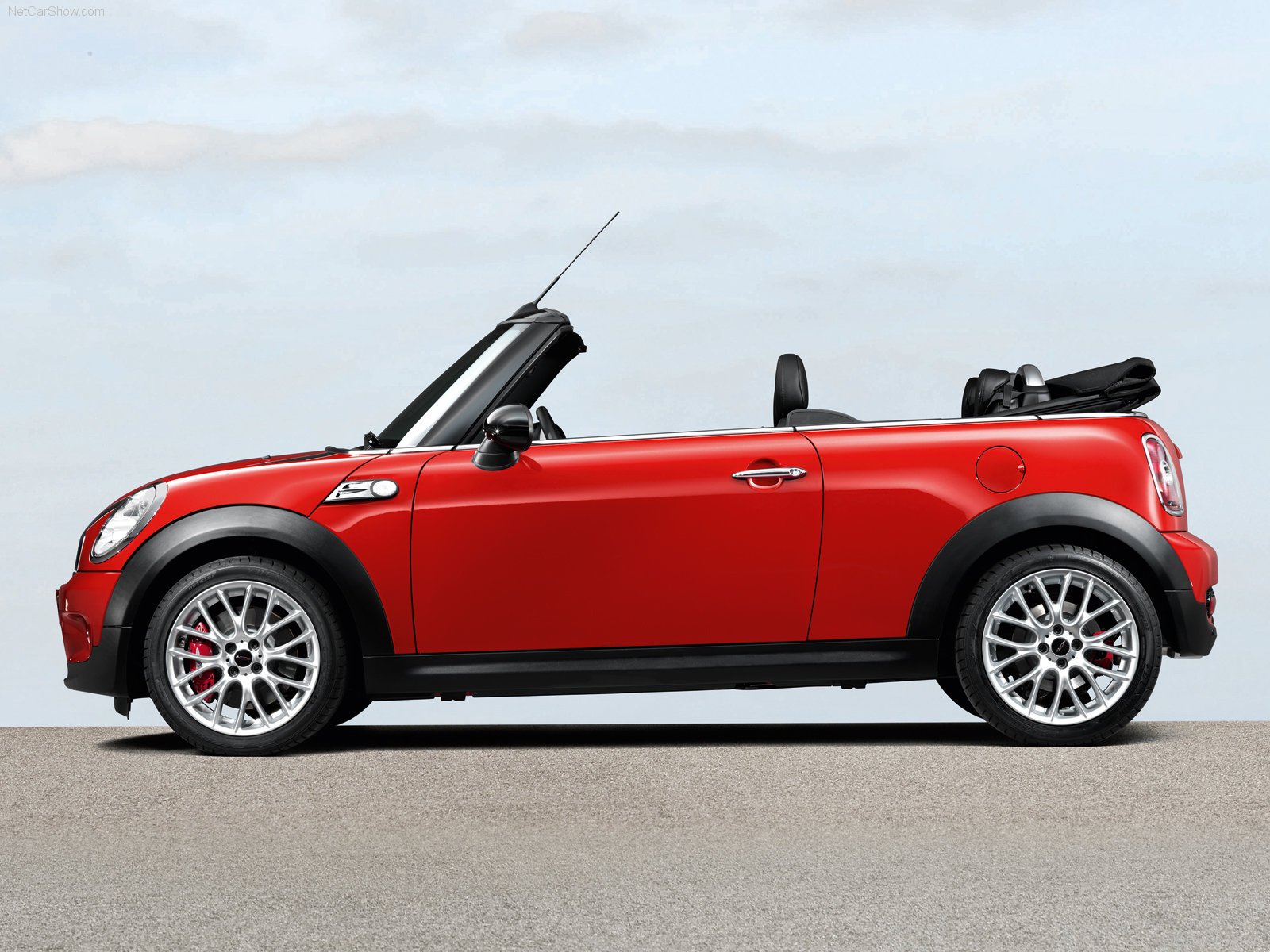 mini, John, Cooper, Works, Convertible, Cars, 2010 Wallpaper