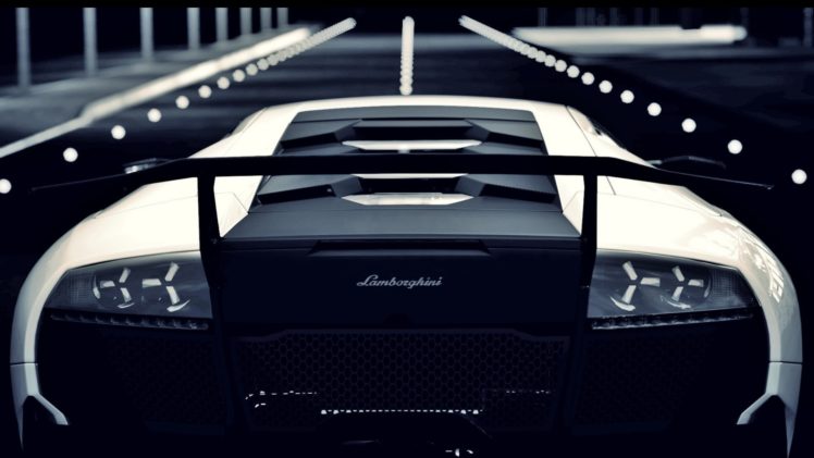grayscale, Lamborghini, Murcielago, Lp6704, Sv HD Wallpaper Desktop Background