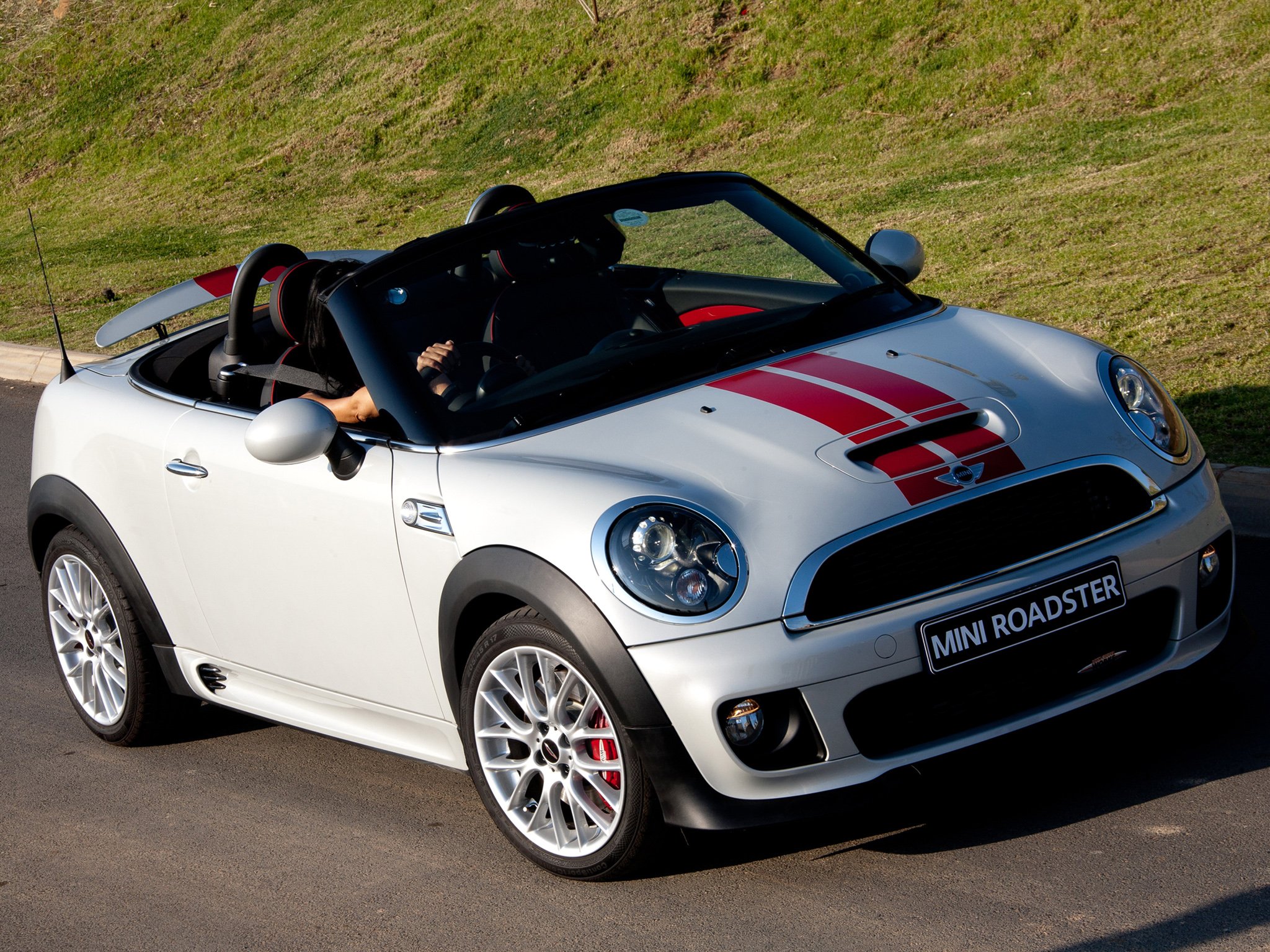mini, John, Cooper, Works, Roadster, Za spec, Cars, 2012 Wallpaper