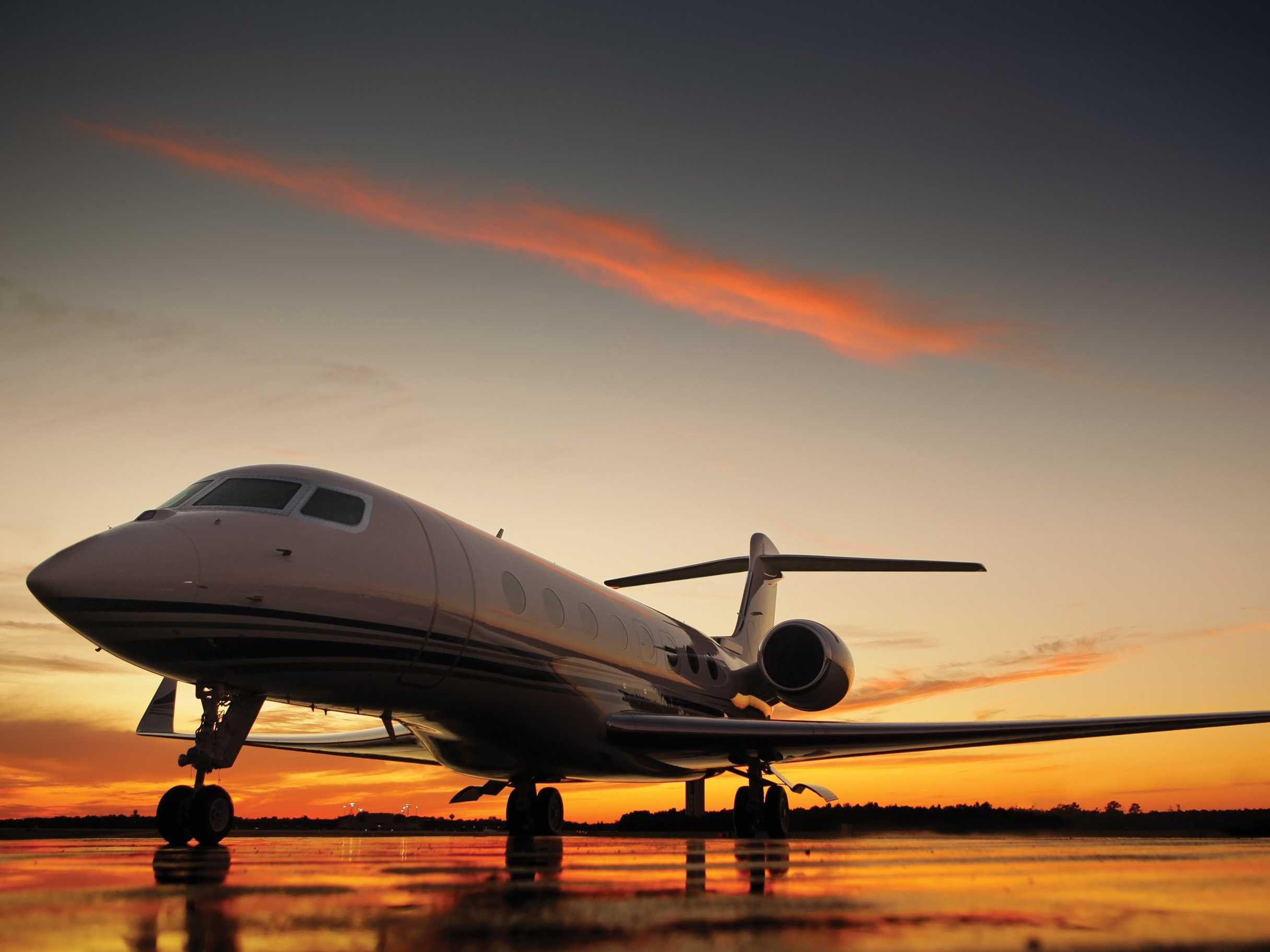 gulfstream, Aircraft, Airplane, Jet, Transport Wallpaper