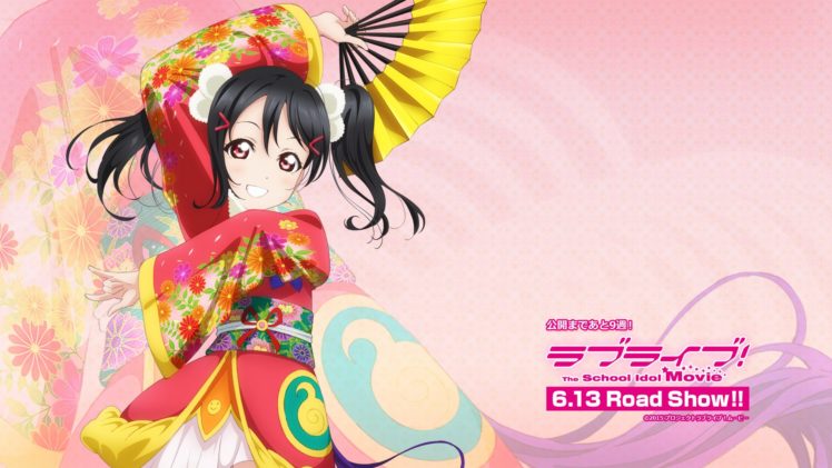 black, Hair, Fan, Japanese, Clothes, Love, Live , School, Idol, Project, Red, Eyes, Tagme,  artist , Twintails, Yazawa, Nico HD Wallpaper Desktop Background