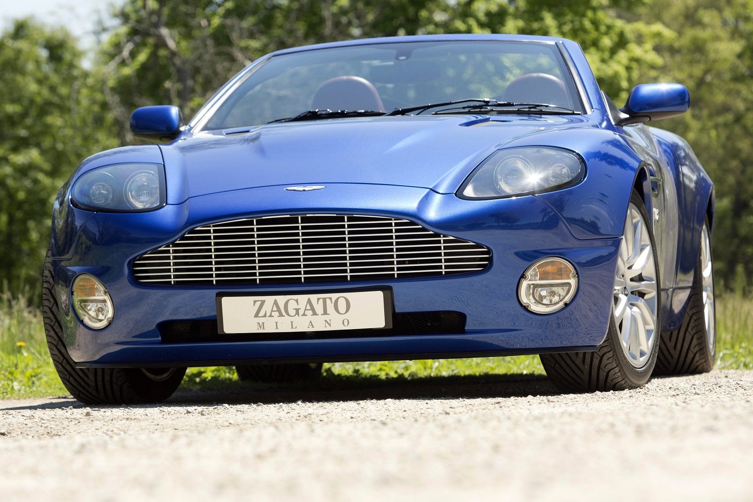 aston, Martin, V12, Vanquish, Roadster, Zagato, Cars, 2004 Wallpaper