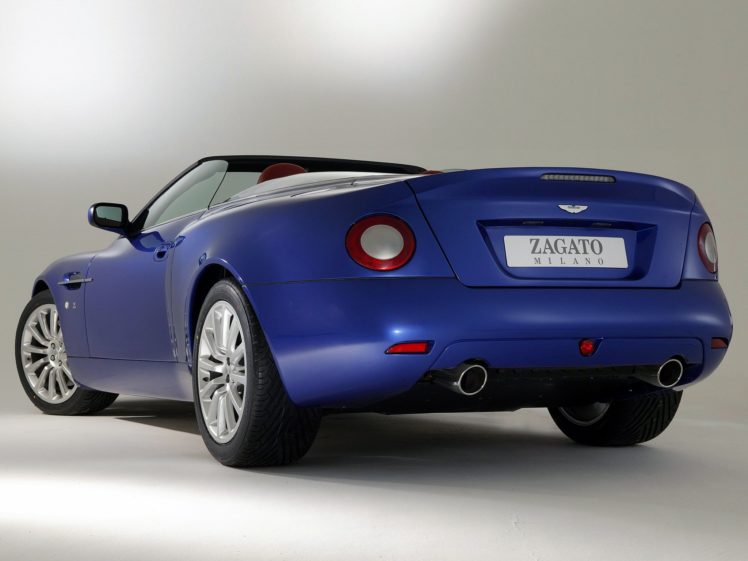 aston, Martin, V12, Vanquish, Roadster, Zagato, Cars, 2004 HD Wallpaper Desktop Background