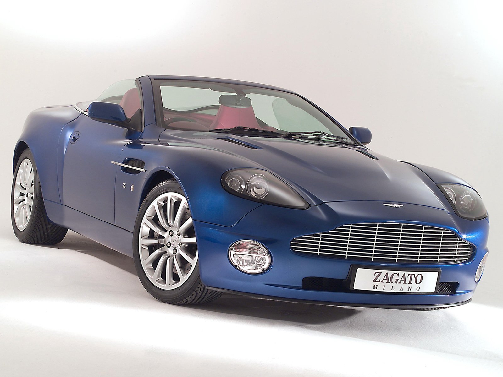 aston, Martin, V12, Vanquish, Roadster, Zagato, Cars, 2004 Wallpaper