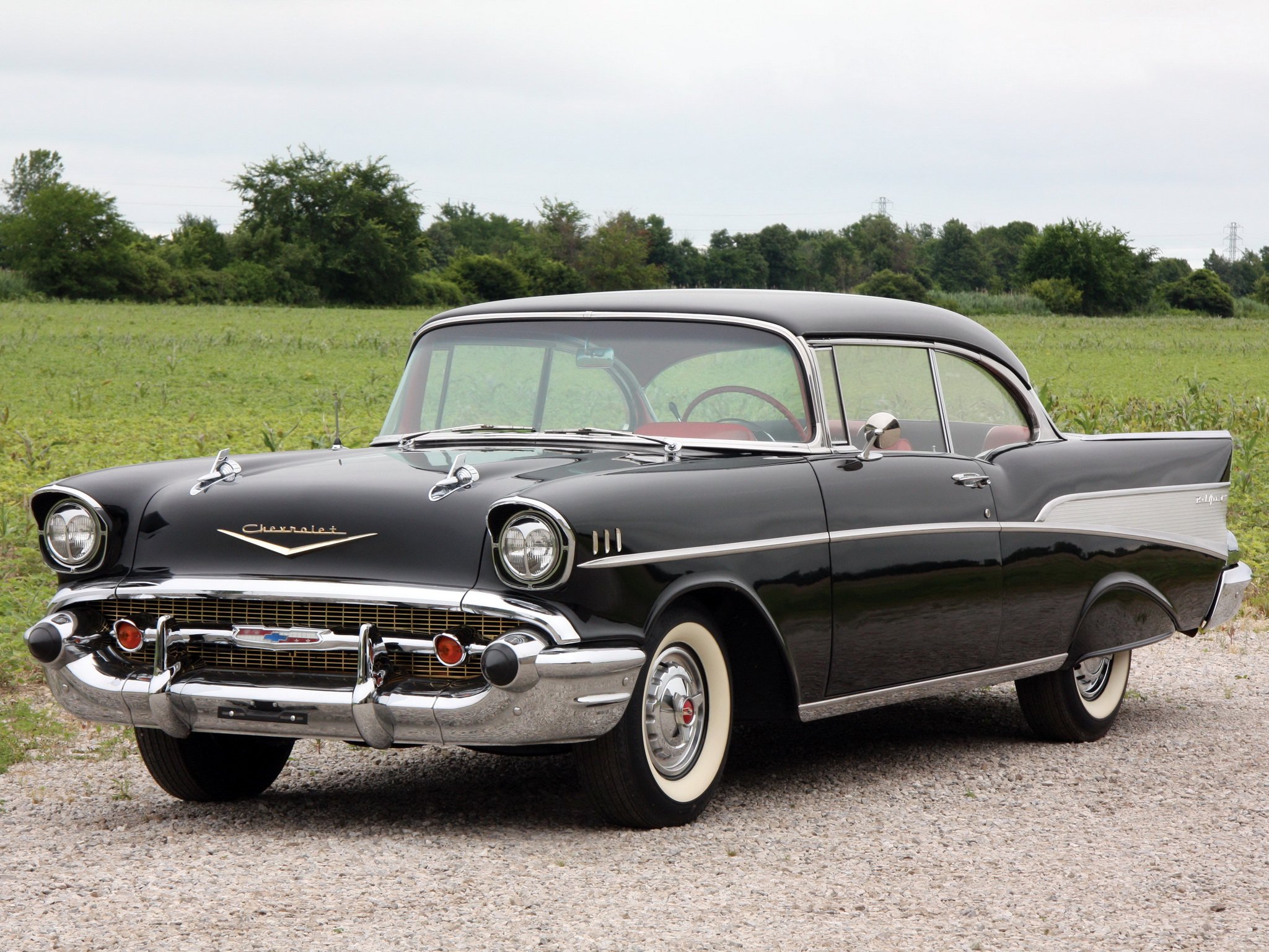 1957, Chevrolet, Bel, Air, Sport, Coupe, Cars, Classic Wallpaper