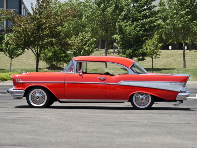 1957, Chevrolet, Bel, Air, Sport, Coupe, Cars, Classic HD Wallpaper Desktop Background
