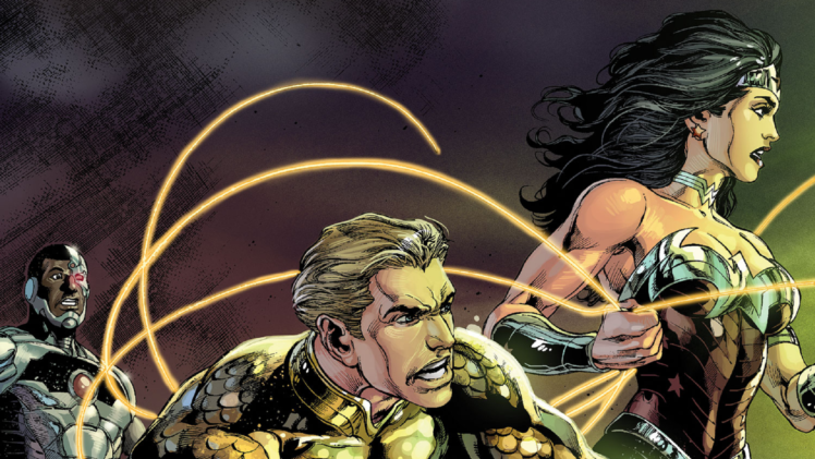 justice, League, Dc, Aquaman, Wonder, Woman, Cyborg HD Wallpaper Desktop Background