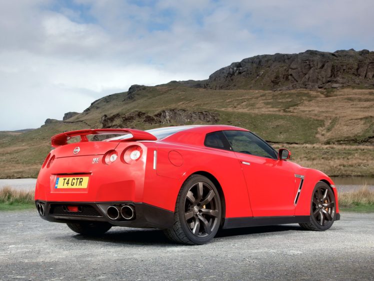 nissan, Gt r, Black, Edition, R35, Uk spec, Cars, Coupe, 2008 HD Wallpaper Desktop Background