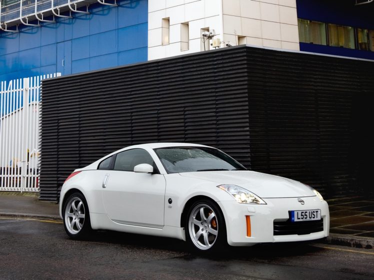 2007, 350z, Cars, Coupe, Nissan, Uk spec HD Wallpaper Desktop Background