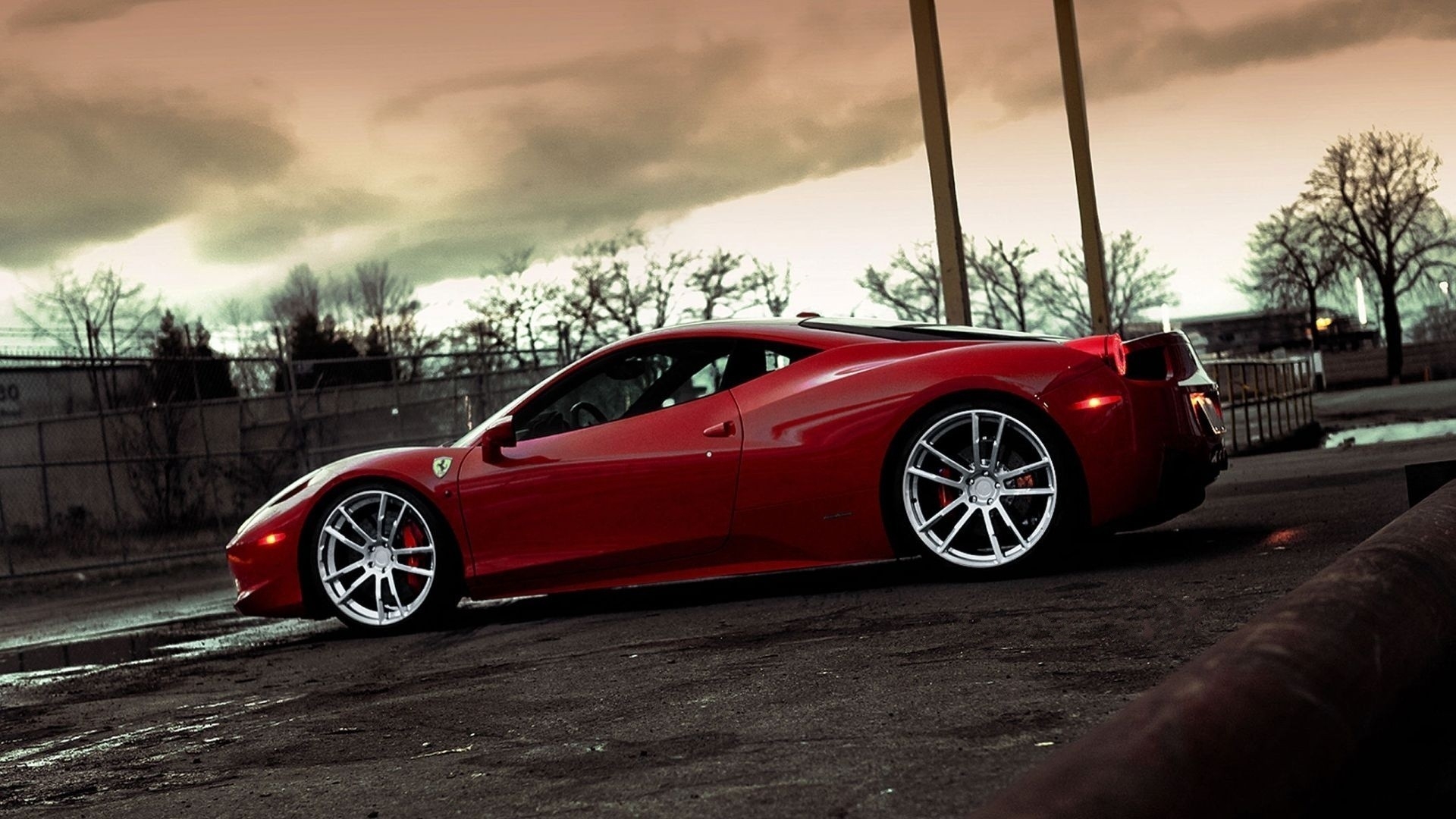 red, Ferrari, Cars Wallpaper