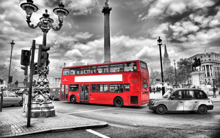 autobus, 2, Plantas, Londres HD Wallpaper Desktop Background