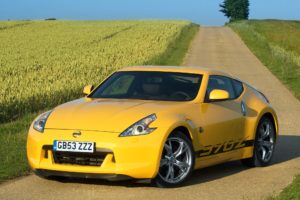 nissan, 370z, Yellow, Cars, Coupe, 2009