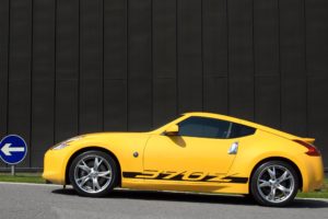 nissan, 370z, Yellow, Cars, Coupe, 2009