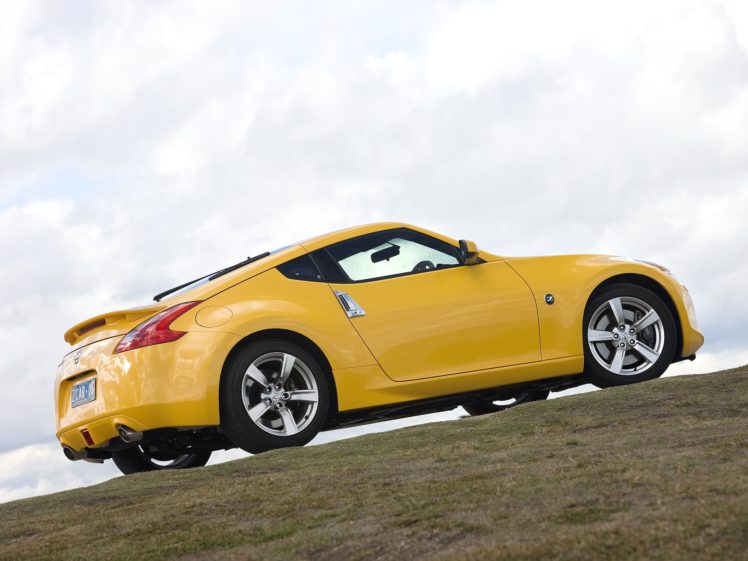 nissan, 370z, Au spec, Cars, Coupe, 2009 HD Wallpaper Desktop Background