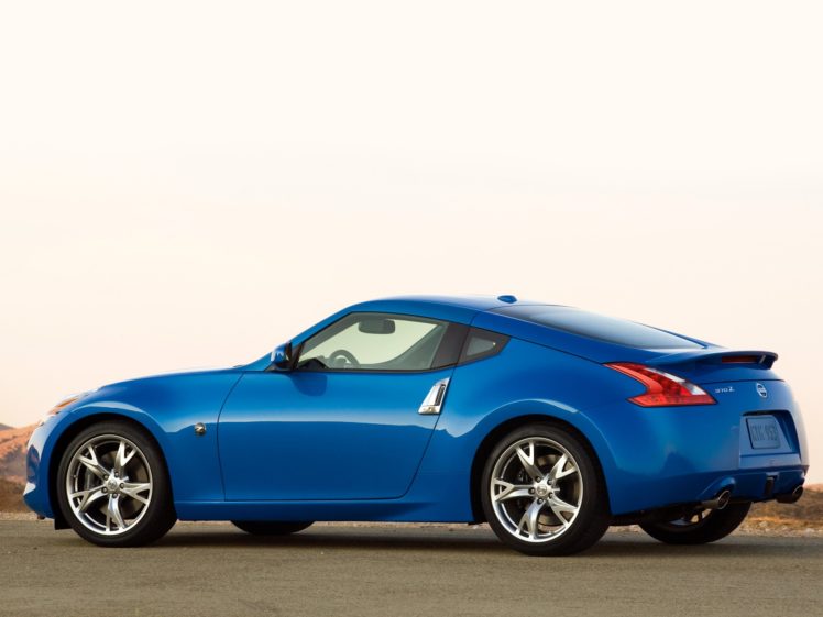 nissan, 370z, Us spec, Cars, Coupe, 2009 HD Wallpaper Desktop Background