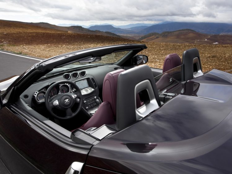nissan, 370z, Roadster, Cars, 2009 HD Wallpaper Desktop Background