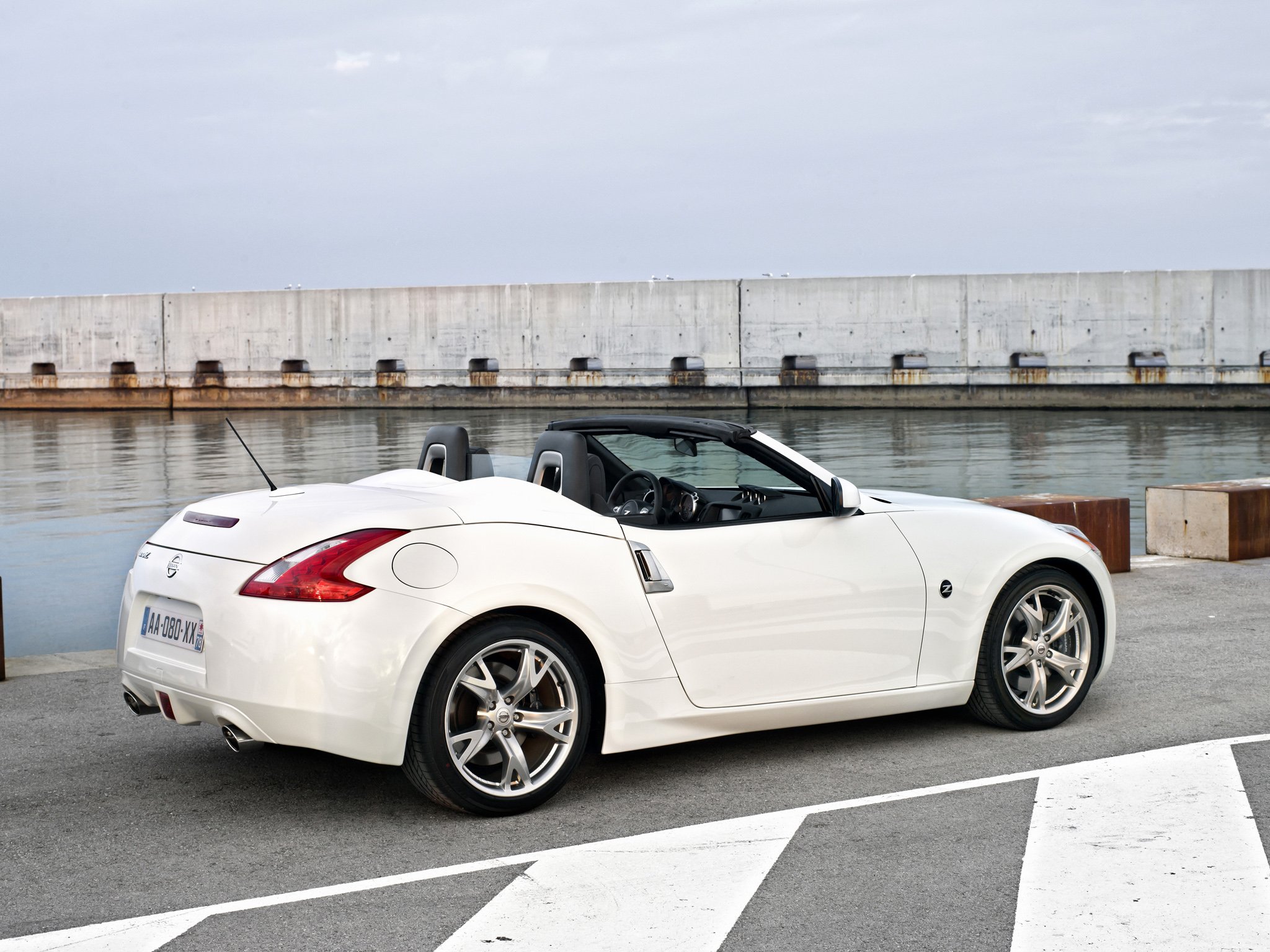 nissan, 370z, Roadster, Cars, 2009 Wallpaper