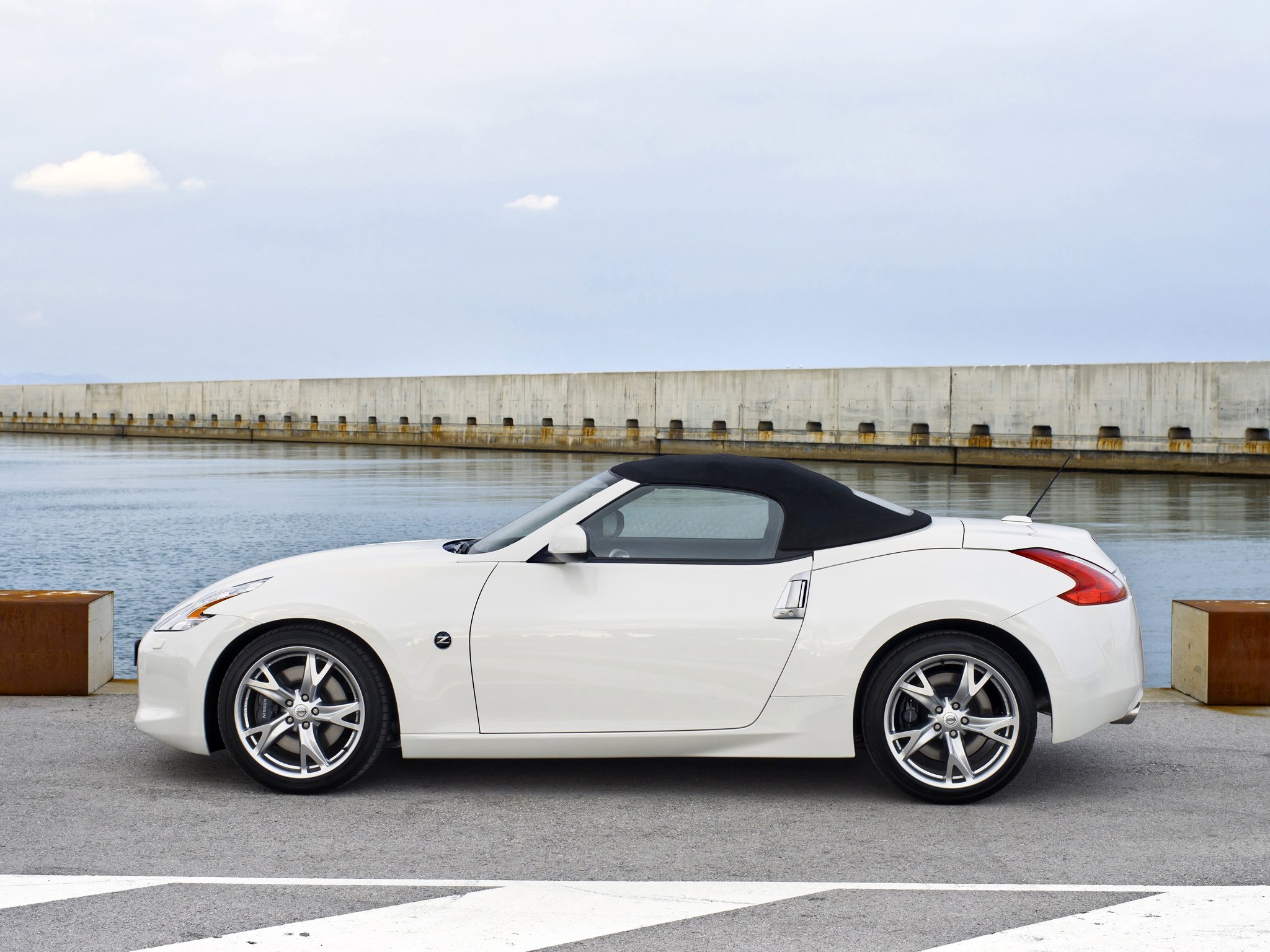 nissan, 370z, Roadster, Cars, 2009 Wallpaper
