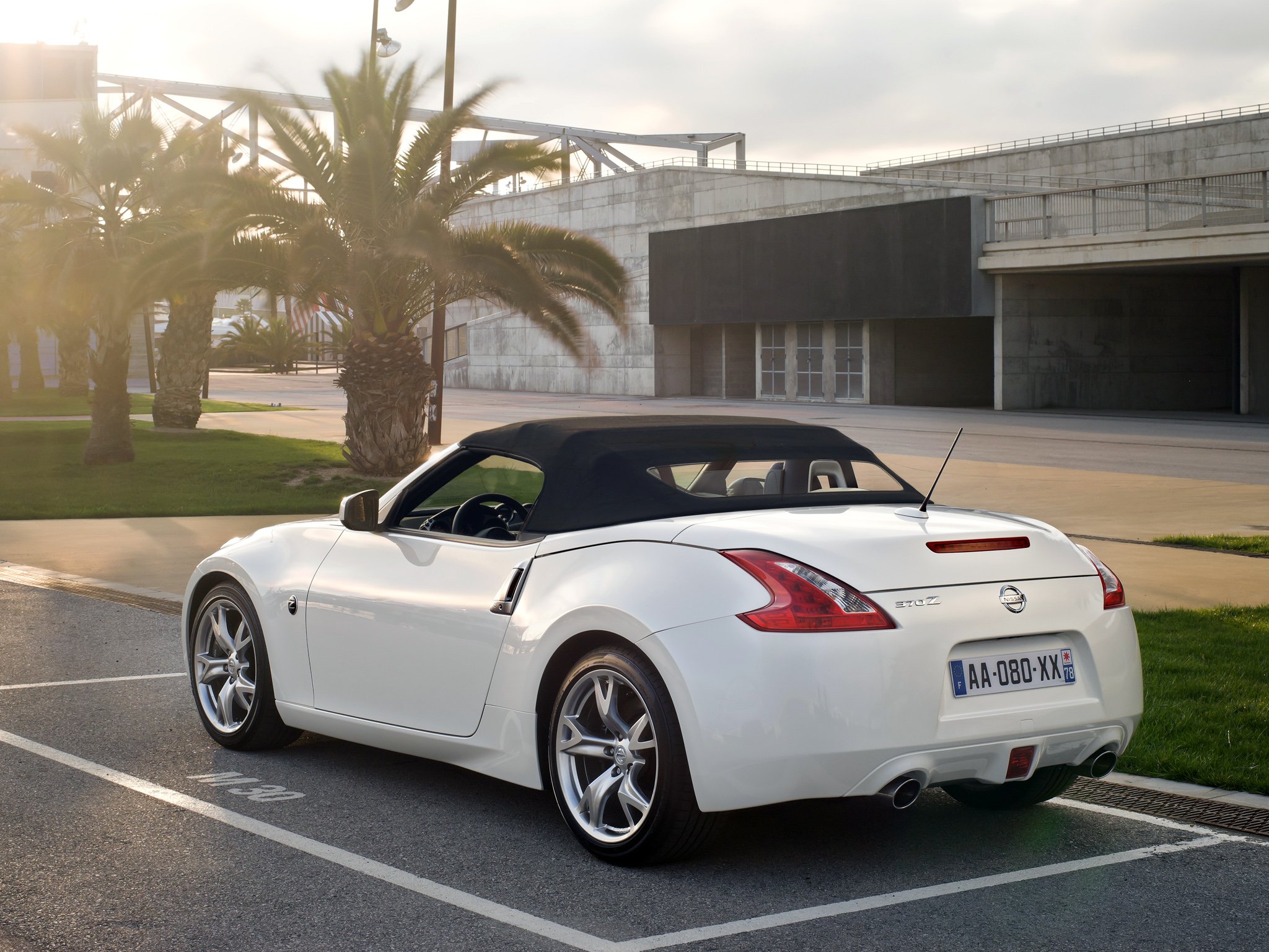 nissan, 370z, Roadster, Cars, 2009 Wallpaper