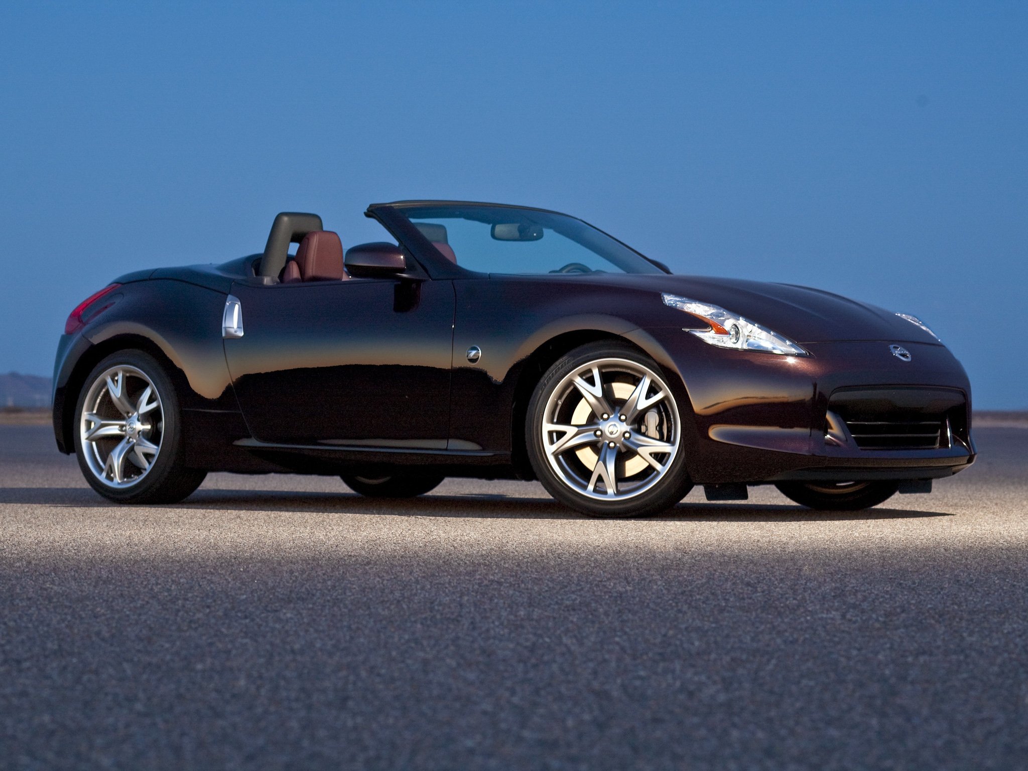 nissan, 370z, Roadster, Us spec, Cars, 2009 Wallpaper