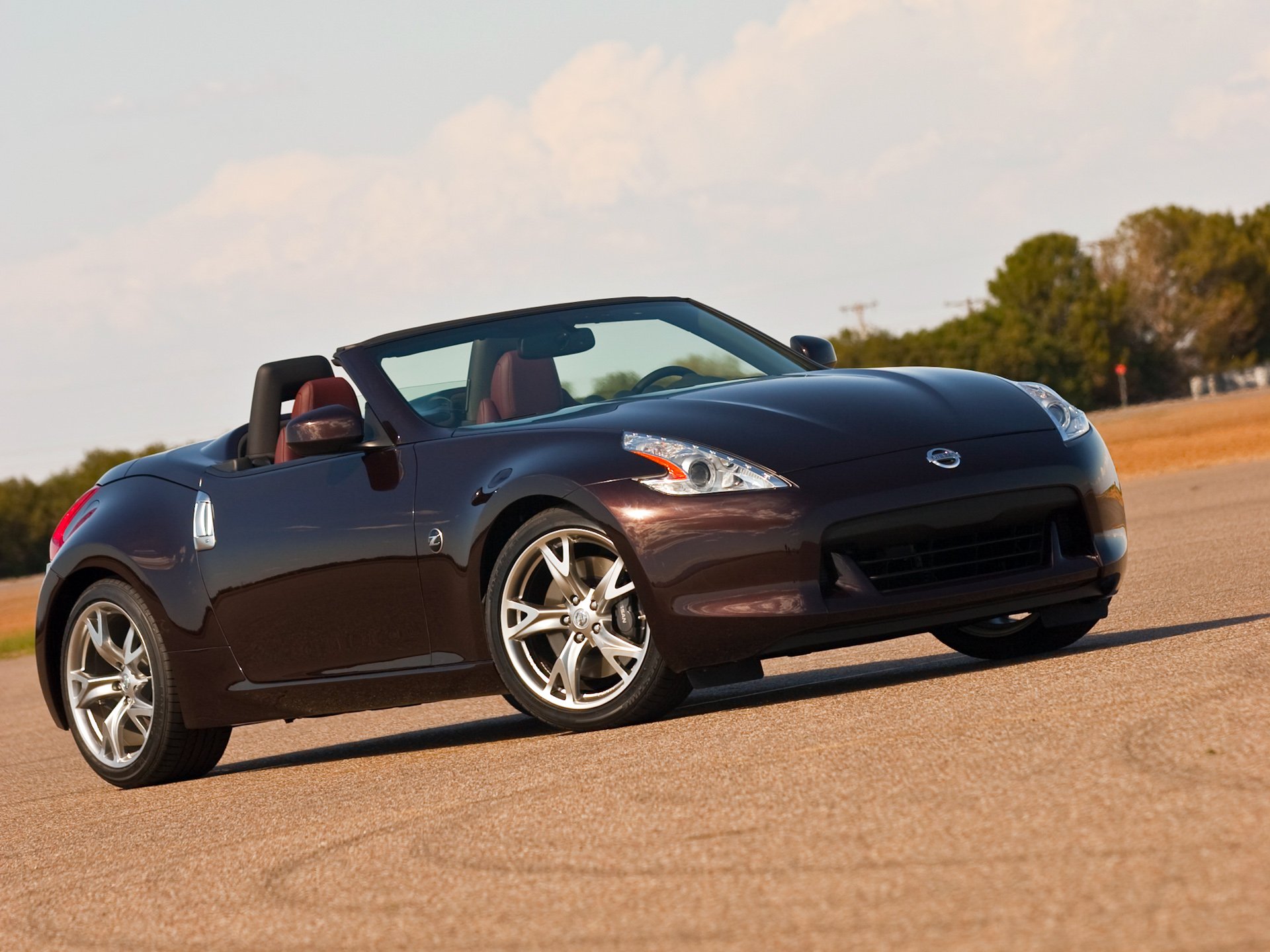 nissan, 370z, Roadster, Us spec, Cars, 2009 Wallpaper