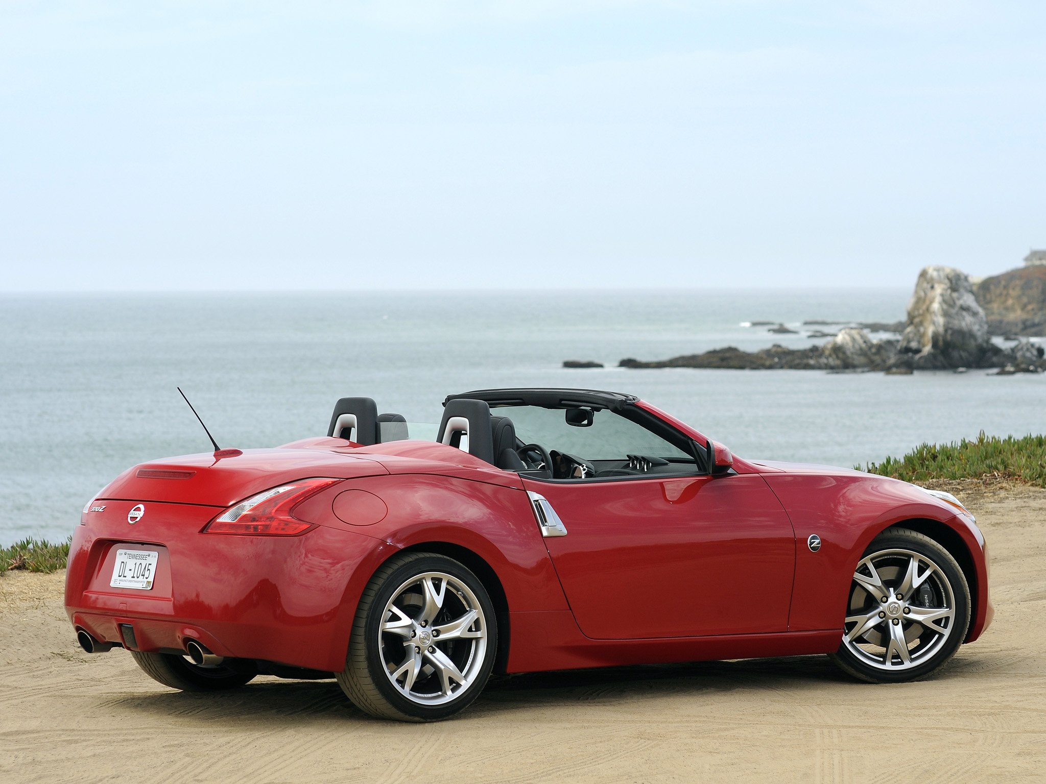 nissan, 370z, Roadster, Us spec, Cars, 2009 Wallpaper