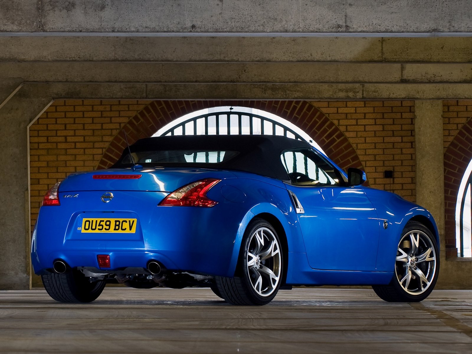 nissan, 370z, Roadster, Uk spec, Cars, 2009 Wallpaper