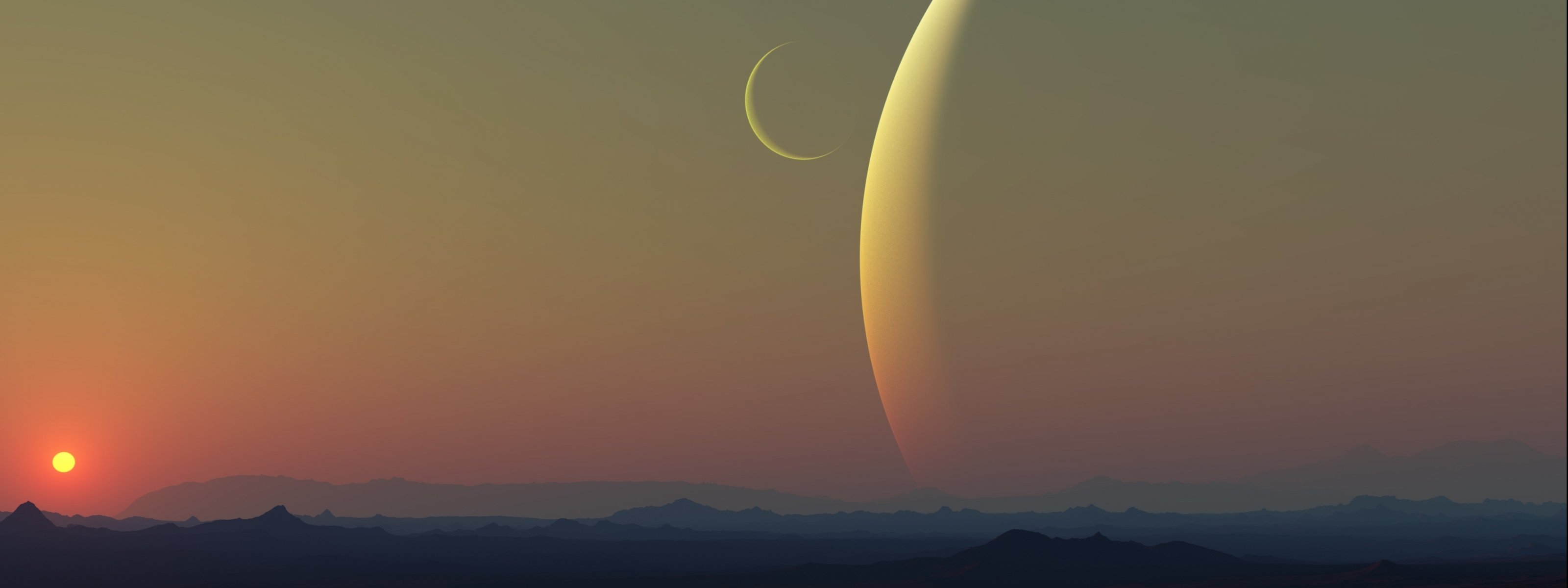 multi, Monitor, Dual, Screen, 3200, 1200 Wallpaper