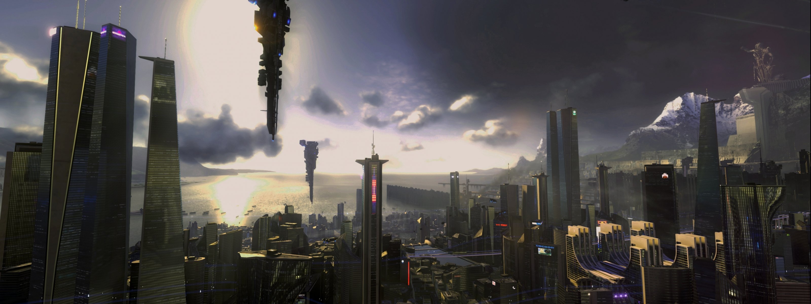 multi, Monitor, Dual, Screen, 3200x1200, 3200, 1200 Wallpaper