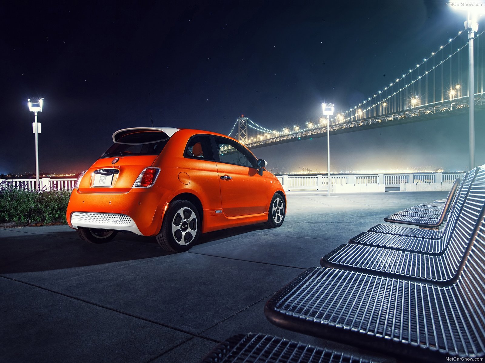 2014, 500e, Fiat Wallpaper