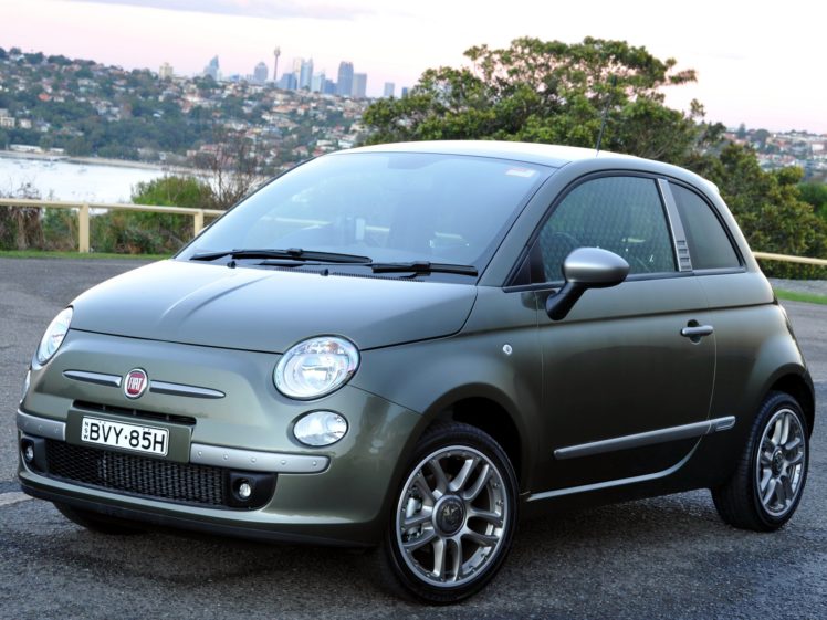 fiat, 500, Andquotby, Dieselandquot, And039, 2008, Cars HD Wallpaper Desktop Background