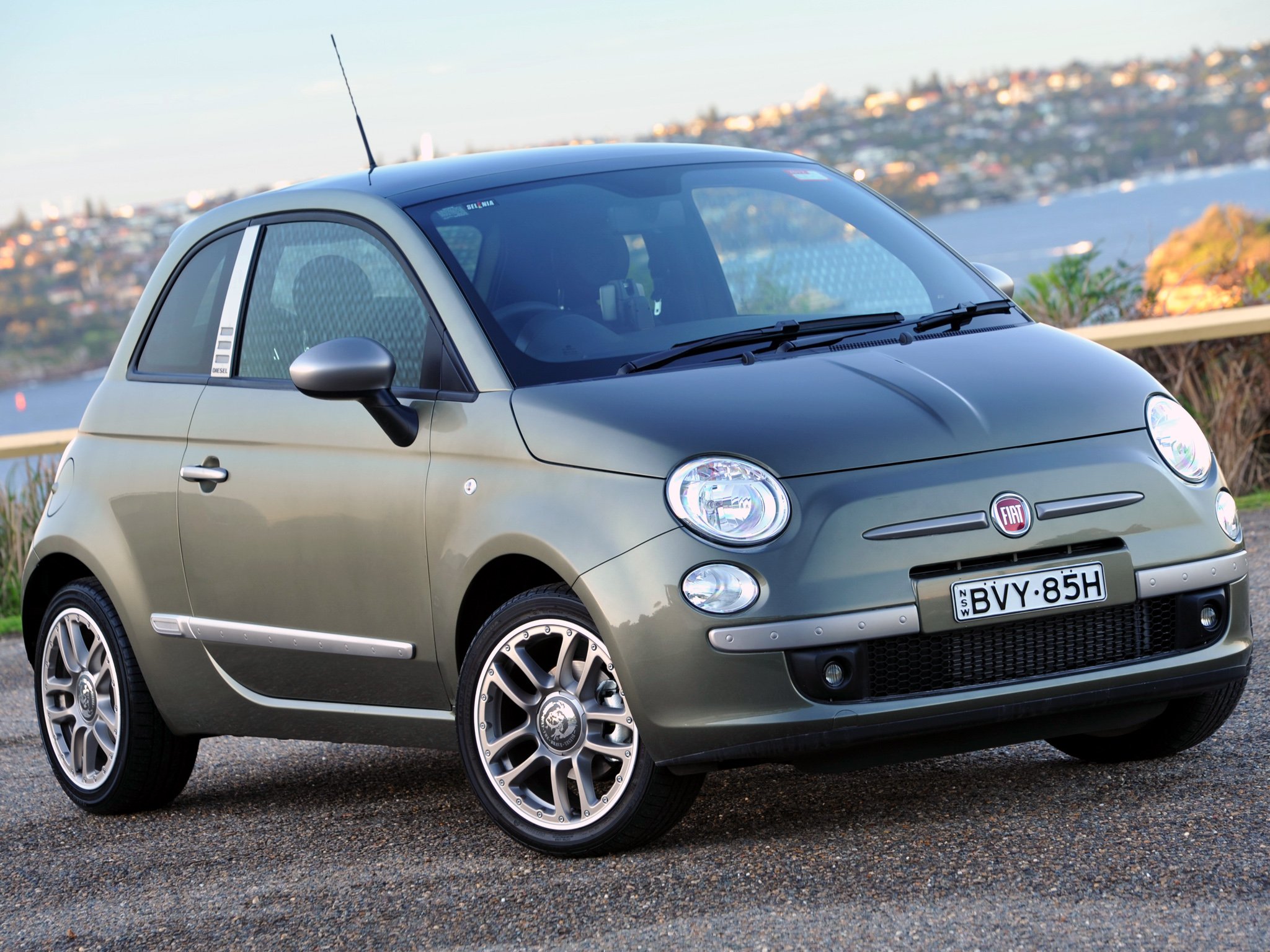 fiat, 500, Andquotby, Dieselandquot, And039, 2008, Cars Wallpaper
