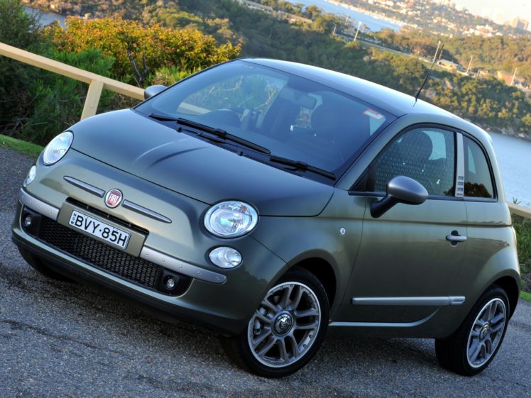 fiat, 500, Andquotby, Dieselandquot, And039, 2008, Cars HD Wallpaper Desktop Background