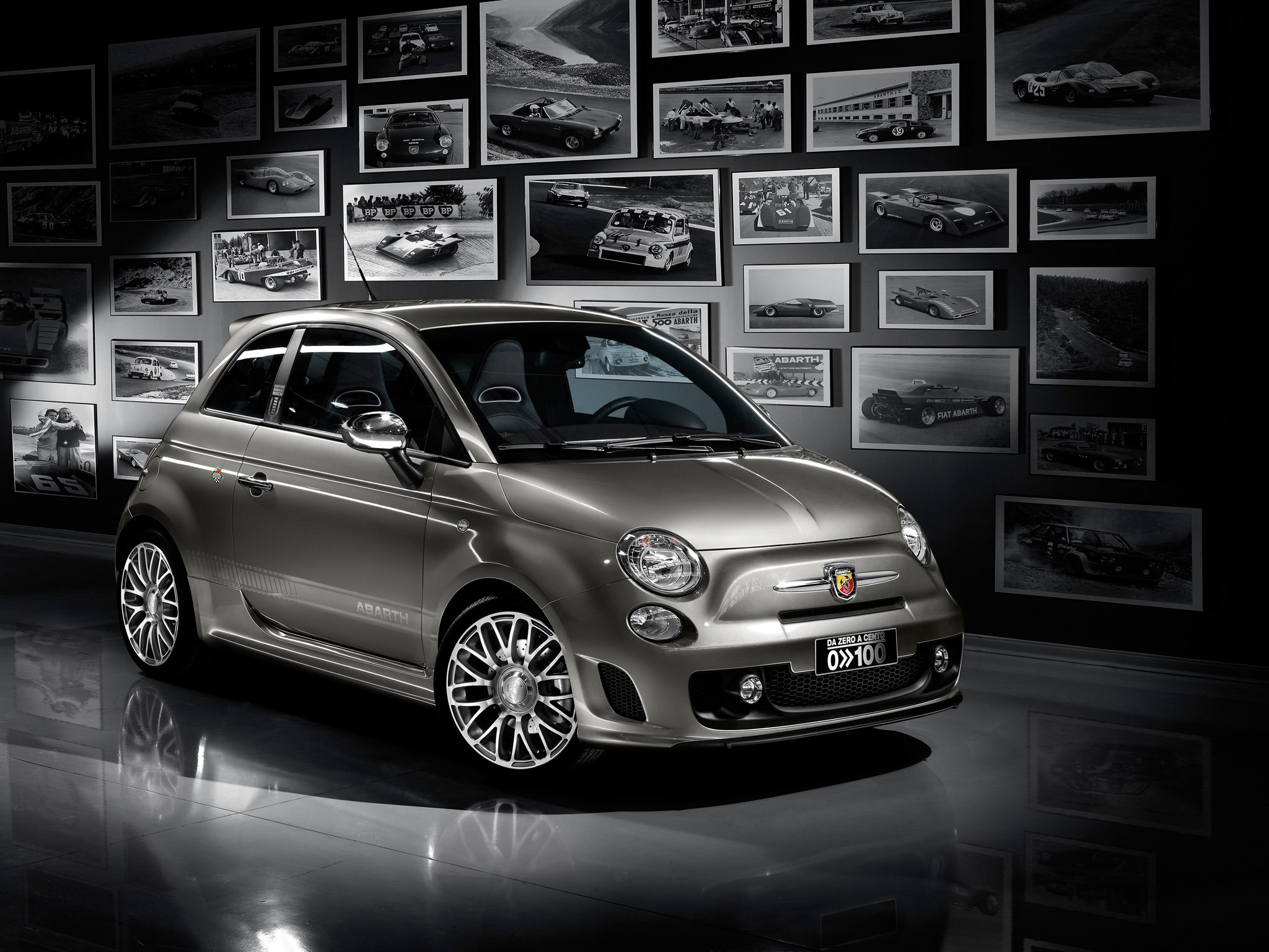 fiat, 500, Andquotda, Zero, A, Centoandquot, And039, 2009, Cars Wallpaper