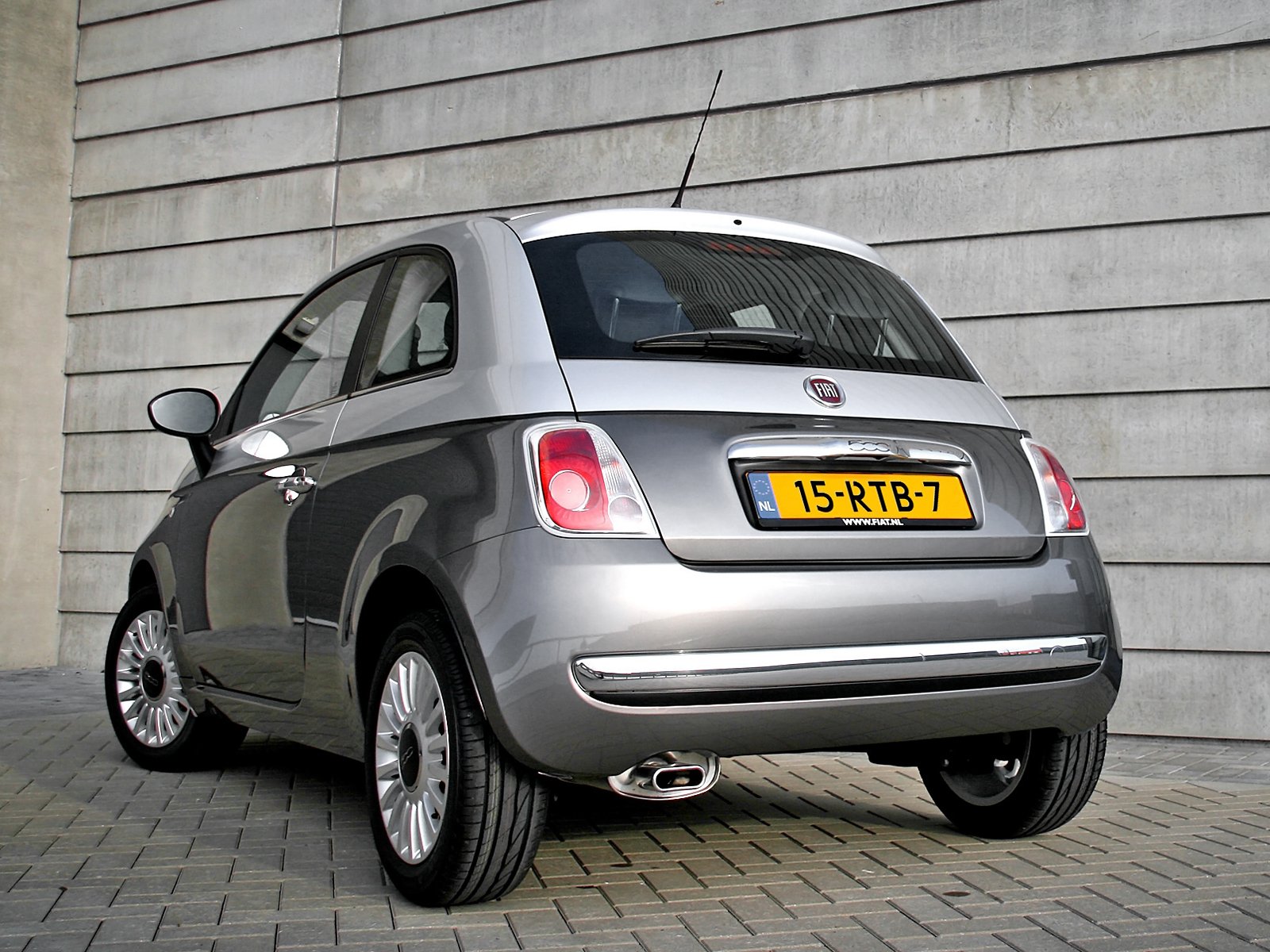 fiat, 500, Bicolore, 2011, Car Wallpaper