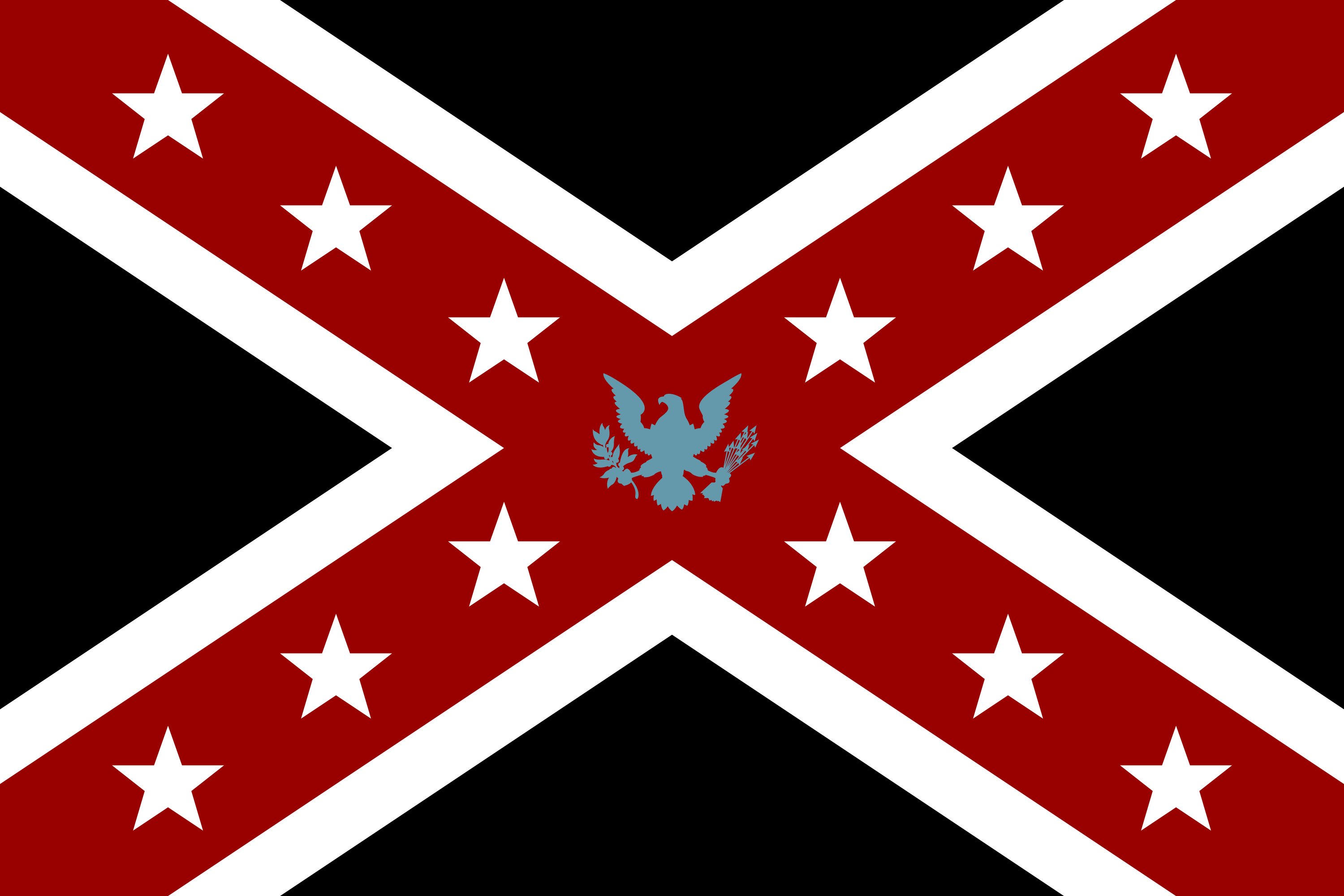 Альтернативный флаг Конфедеративных Штатов Америки