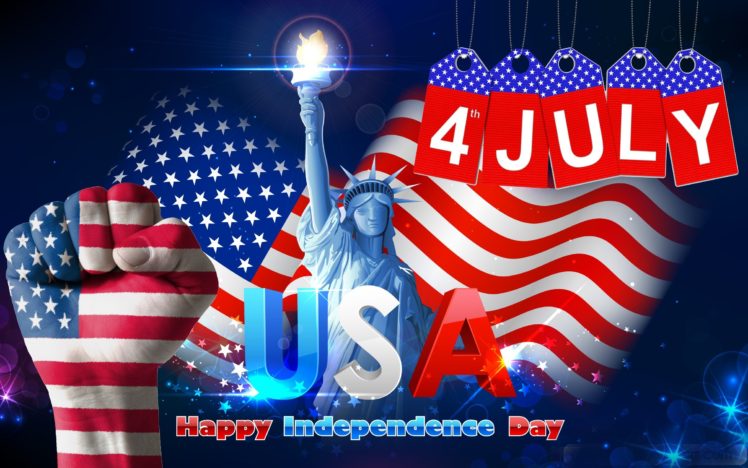4th, July, Independence, Day, Usa, America, Holiday, 1ijuly, United, States, Flag, Poster HD Wallpaper Desktop Background