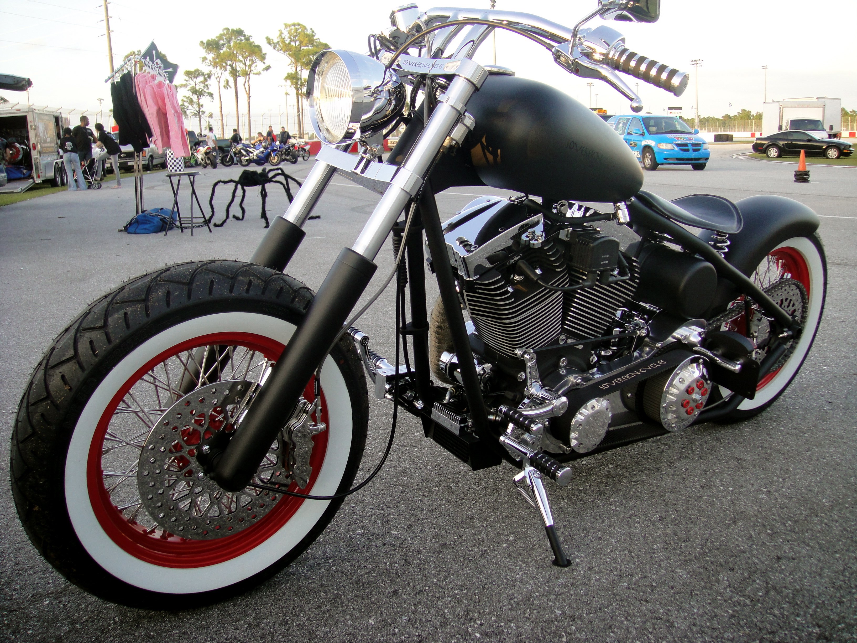 bobber, Motorcycle, Custom, Motorbike, Bike, Chopper, Hot, Rod, Rods, Tuning Wallpaper