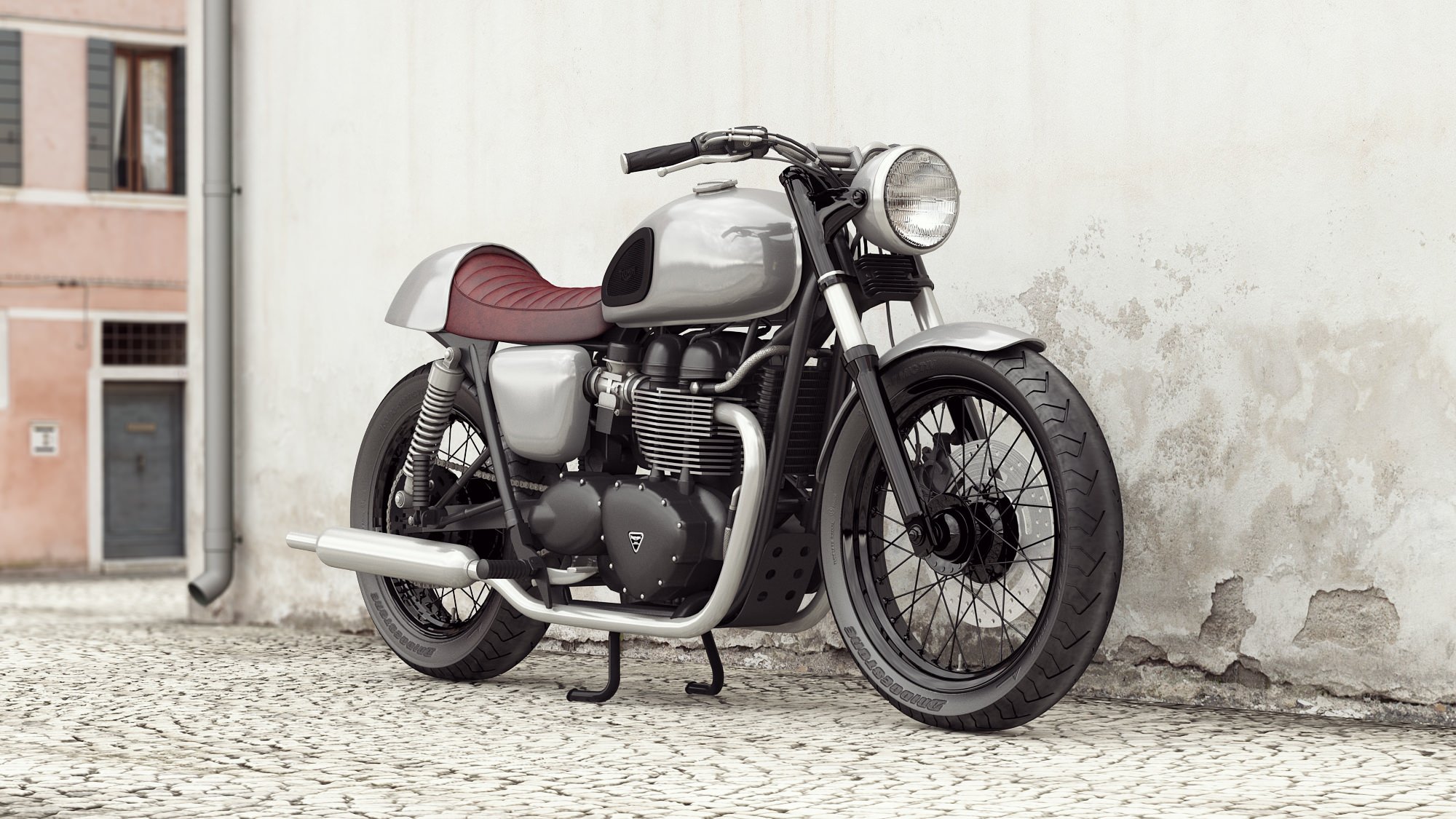 bobber, Motorcycle, Custom, Motorbike, Bike, Chopper, Hot, Rod, Rods, Tuning Wallpaper