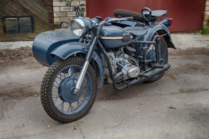 dnepr, Mt 9, Vintage, Soviet, Army, Motorcycle, Custom, Motorbike, Bike, Military