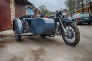 dnepr, Mt 9, Vintage, Soviet, Army, Motorcycle, Custom, Motorbike, Bike, Military