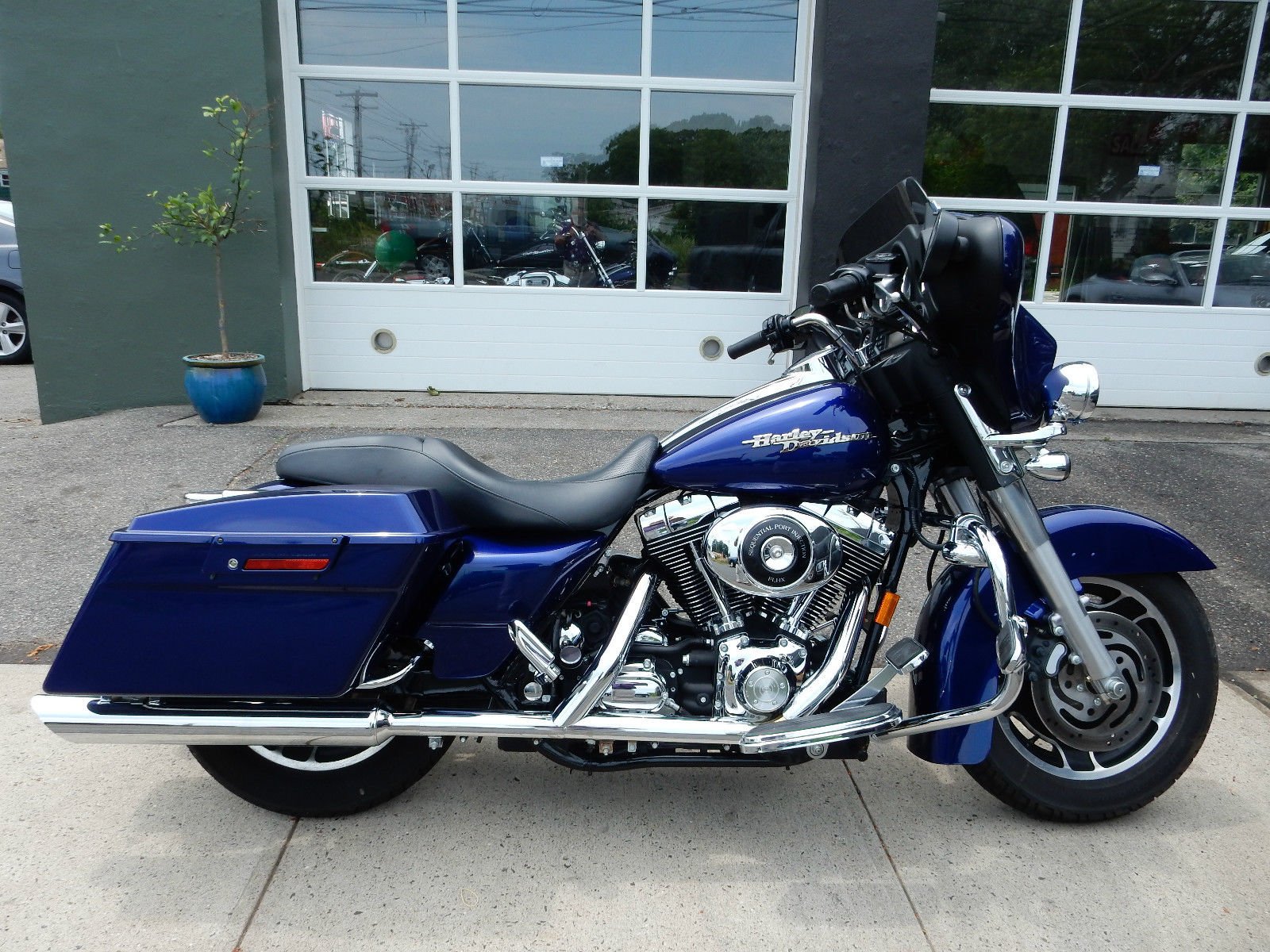 2006, Harley davidson, Street, Glide, Flhxi, Classic, Motorcycle, Motorbike, Bike Wallpaper