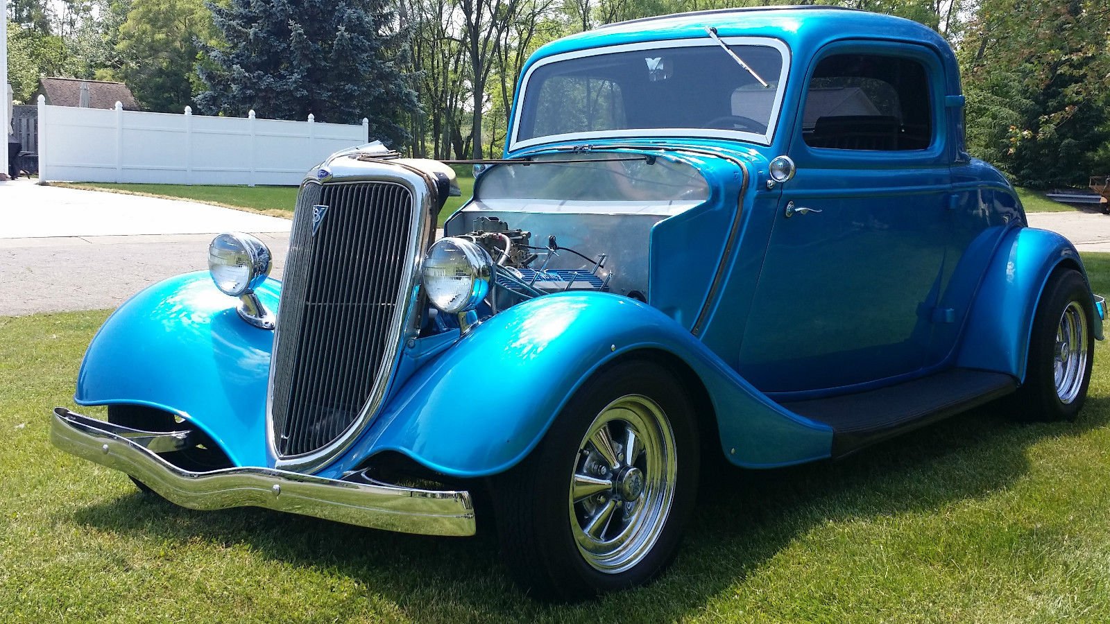 1934, Ford, Coupe, Custom, Hot, Rod, Rods Wallpaper