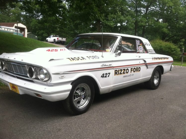 1964, Ford, Fairlane, Gasser, Thunderbolt, 427, Drag, Race, Racing, Custom, Hot, Rod, Rods HD Wallpaper Desktop Background