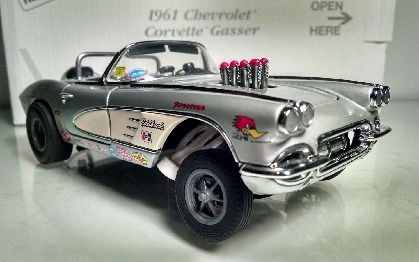 1961, Chevrolet, Corvette, Gasser, Drag, Race, Racing, Custom, Hot, Rod, Rods Wallpaper