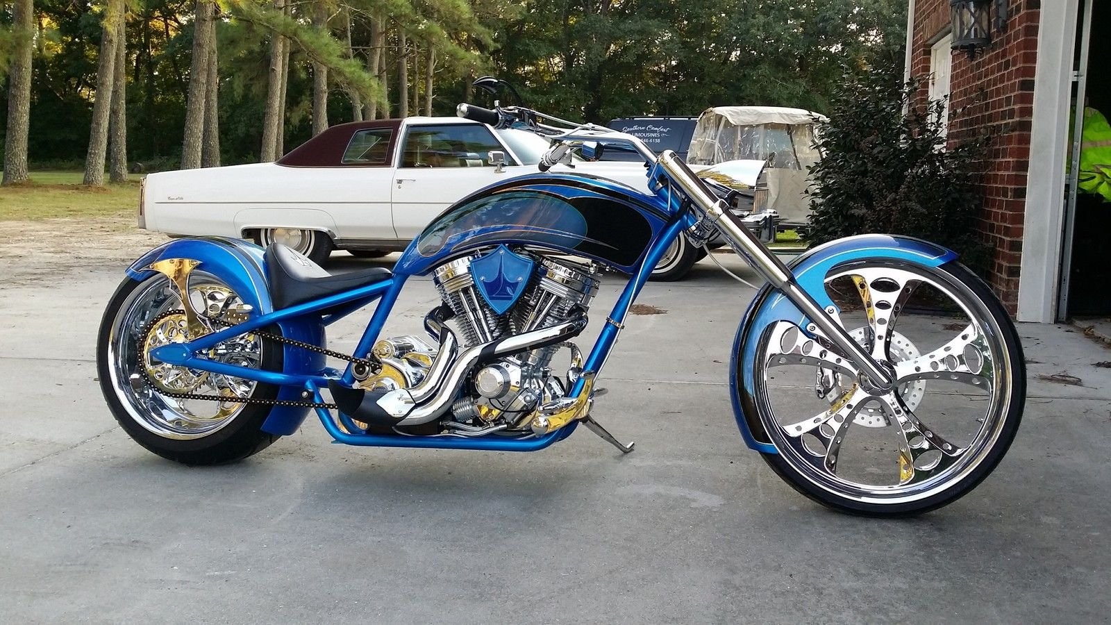 chopper, Custom, Tuning, Hot, Rod, Rods, Bike, Motorbike Wallpaper