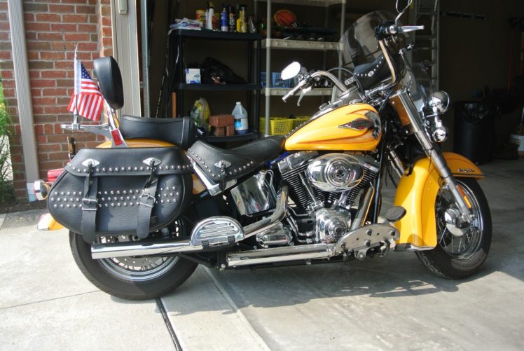 2011, Harley, Heritage, Softail, Davidson, Electra, Glide, Ultra, Classic, Flhtcu, Bike, Motorbike, Motorcycle HD Wallpaper Desktop Background