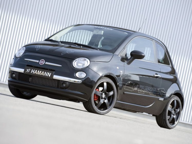 hamann, Fiat, 500, Cars, Modified, 2008 HD Wallpaper Desktop Background