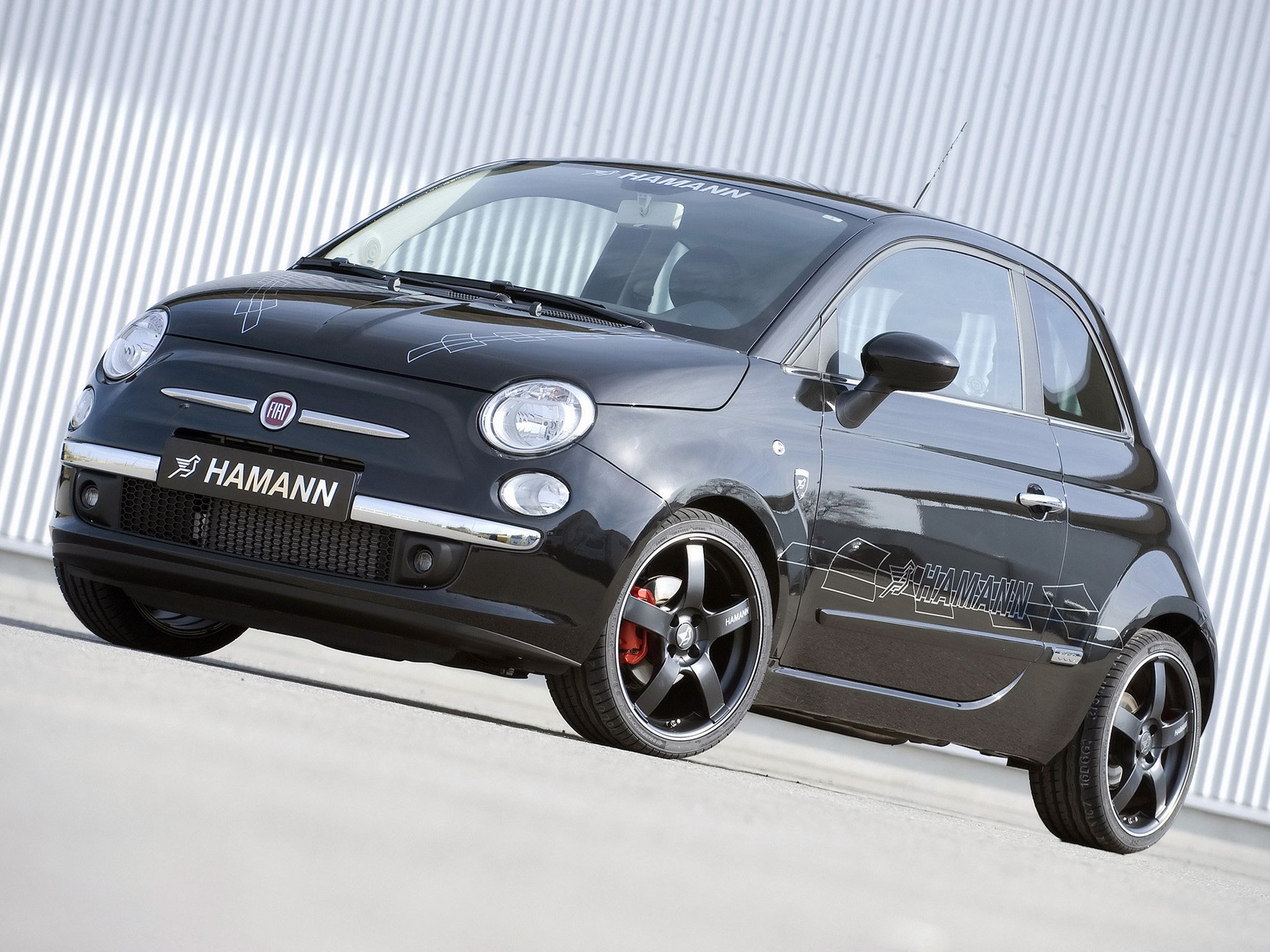 hamann, Fiat, 500, Cars, Modified, 2008 Wallpaper